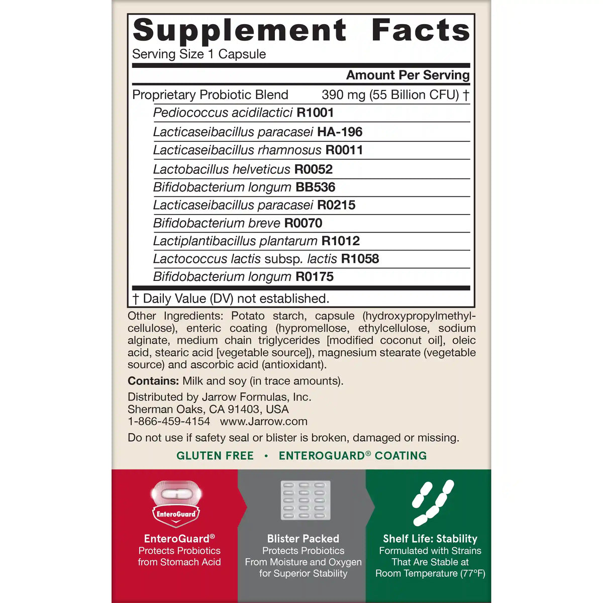 Jarro-Dophilus EPS® Advanced - 55 Billion CFU