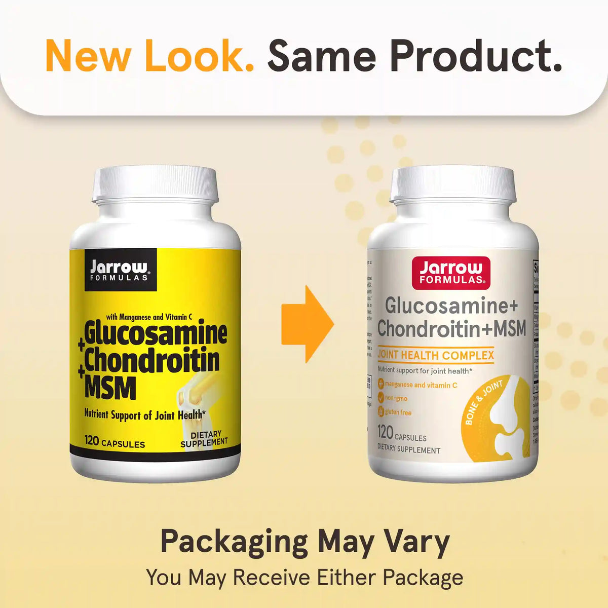 Glucosamine + Chondroitin + MSM