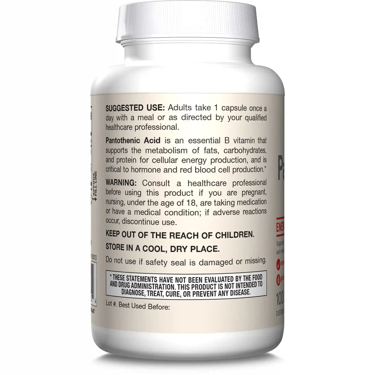 Pantothenic Acid B5 (2-Pack)