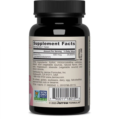 Methyl B-12 Cherry - 500mcg (2-Pack)