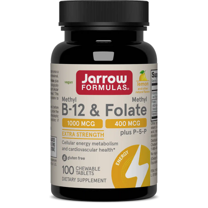 Methyl B-12 & Methyl Folate Lemon