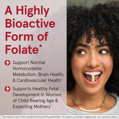 Methyl Folate - 400mcg (2-Pack)