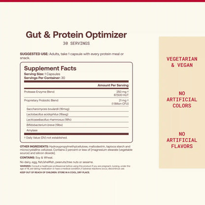 Gut & Protein Optimizer