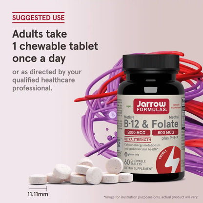 Methyl B-12 & Methyl Folate Cherry