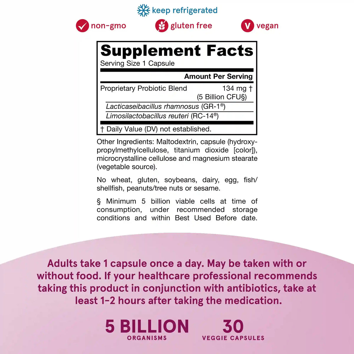 Fem-Dophilus® - 5 Billion CFU (Refrigerated)