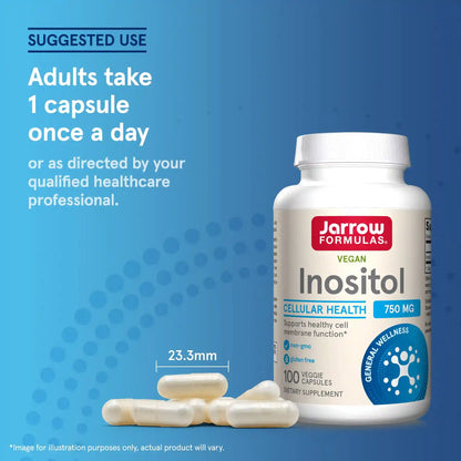 Inositol - 750mg Veggie Capsules