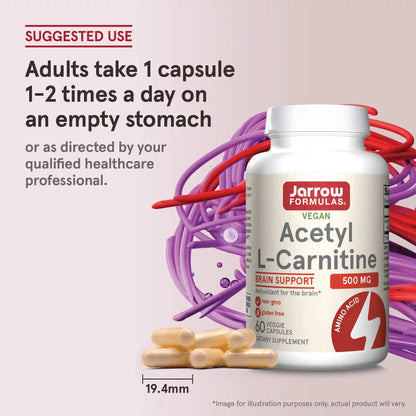 Acetyl L-Carnitine 500 mg