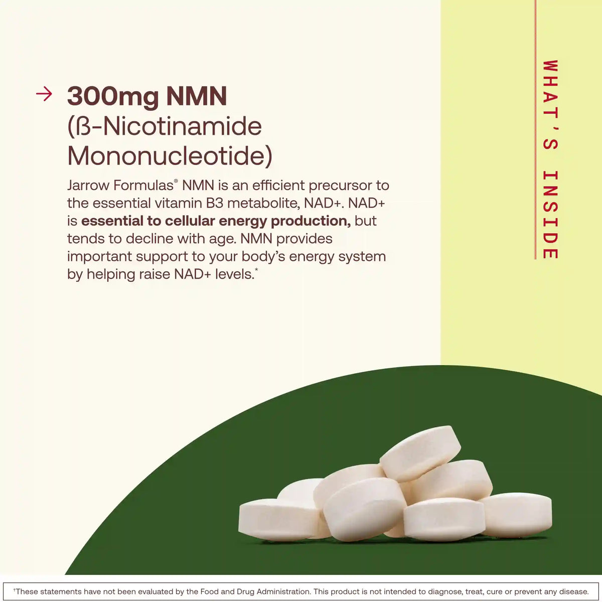 NMN NAD+ Precursor, 300 mg