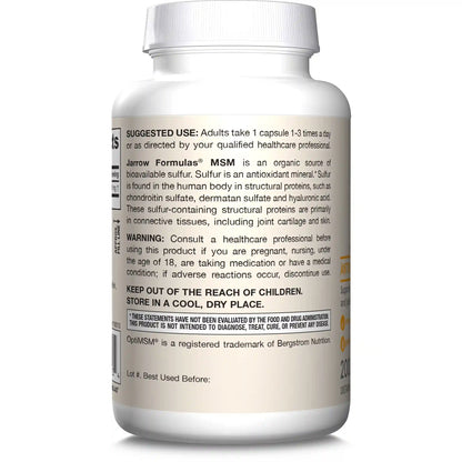 MSM - 1000mg Veggie Capsules