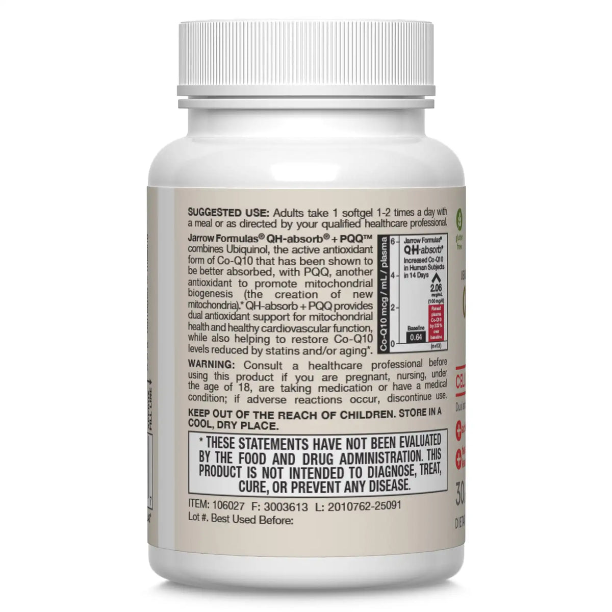 QH-absorb® + PQQ™