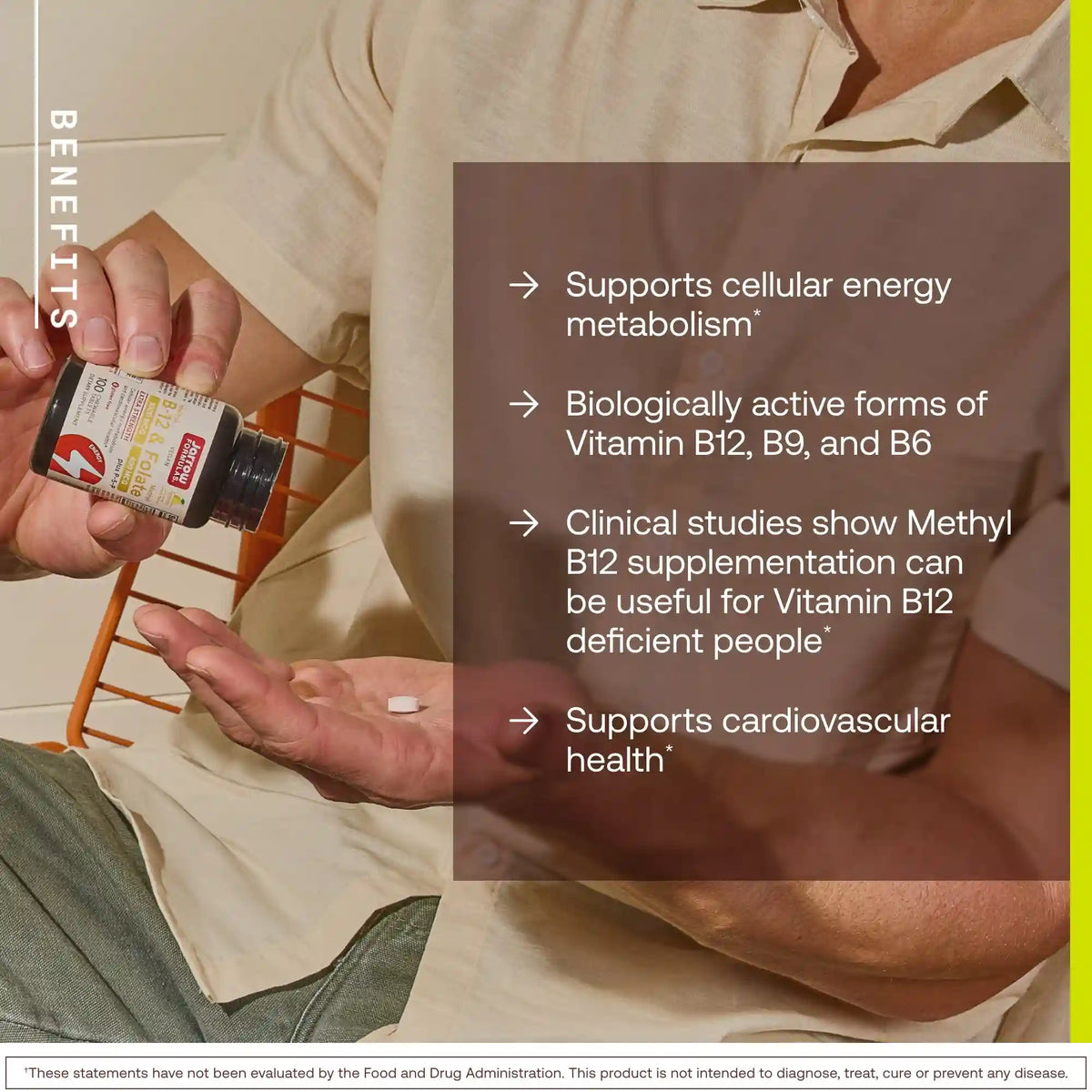 Methyl B-12 & Methyl Folate Lemon