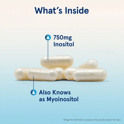 Inositol - 750mg Veggie Capsules