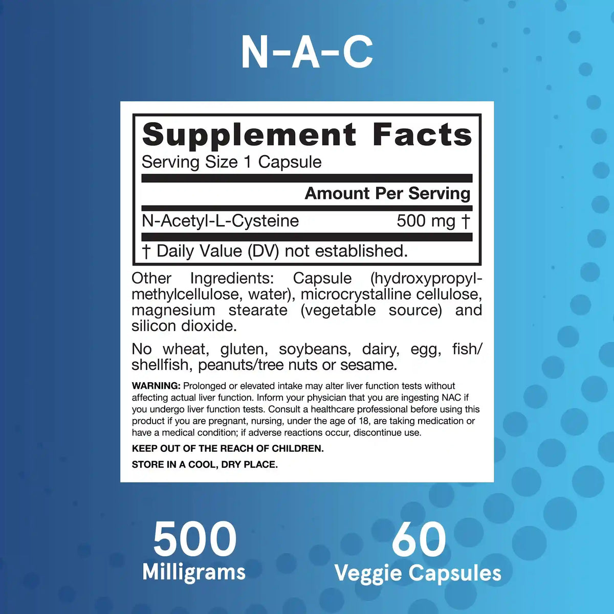 N-A-C (N-Acetyl-L-Cysteine) (2-Pack)