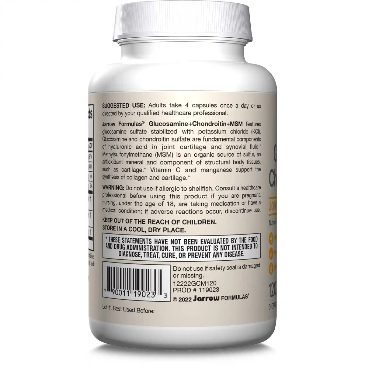 Glucosamine + Chondroitin + MSM