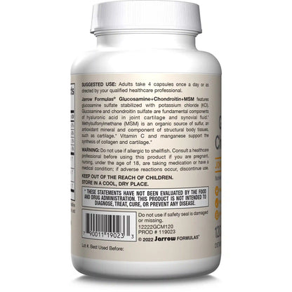 Glucosamine + Chondroitin + MSM