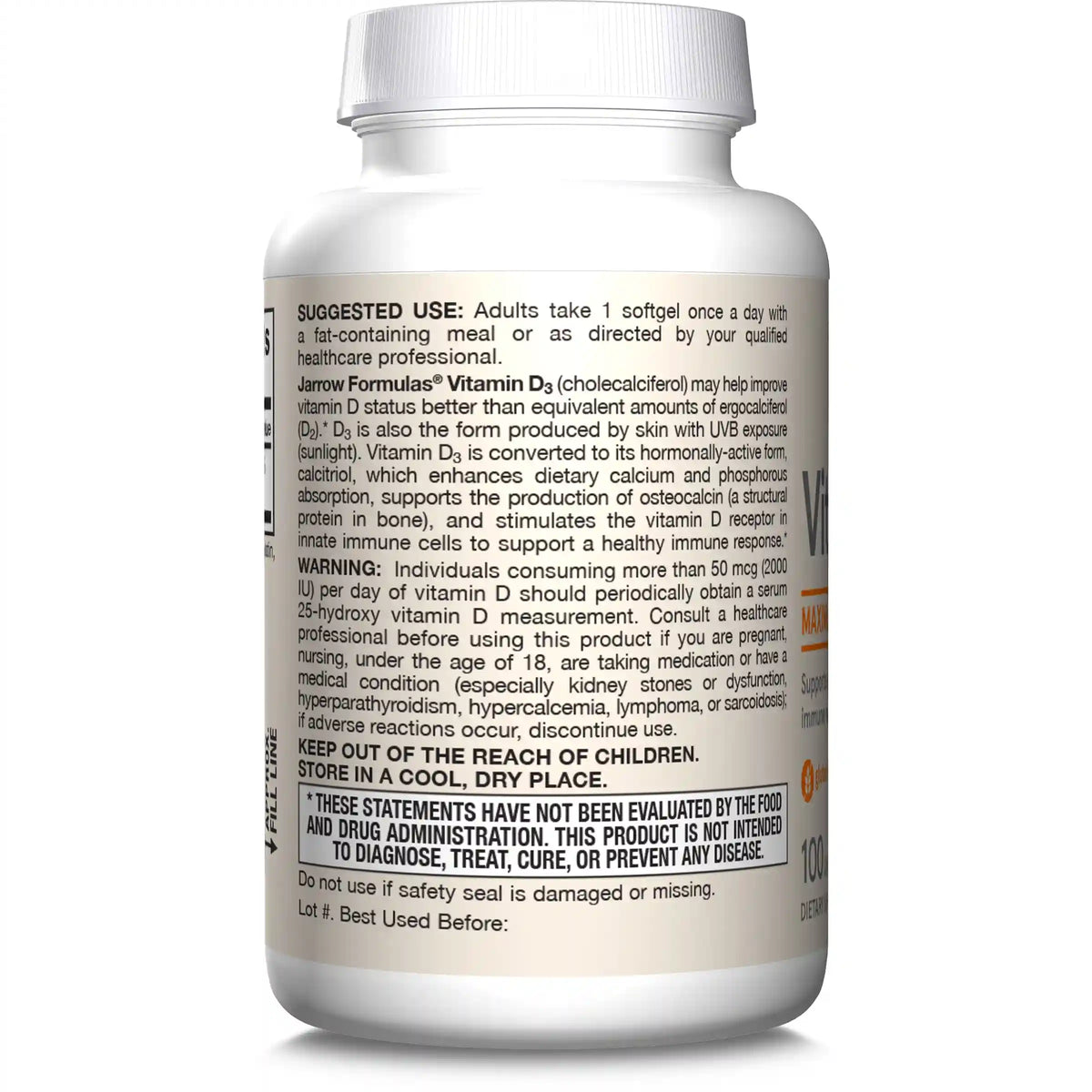 Vitamin D3 - 5000IU (2-Pack)