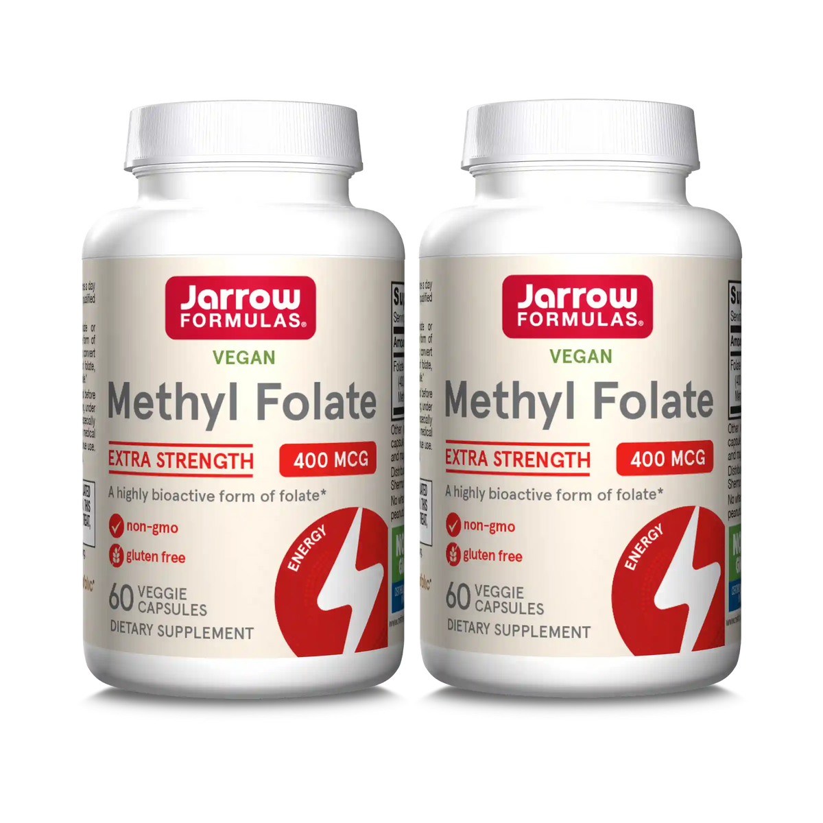 Methyl Folate - 400mcg (2-Pack)