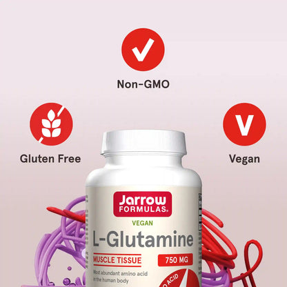 L-Glutamine - 750mg Veggie Capsules