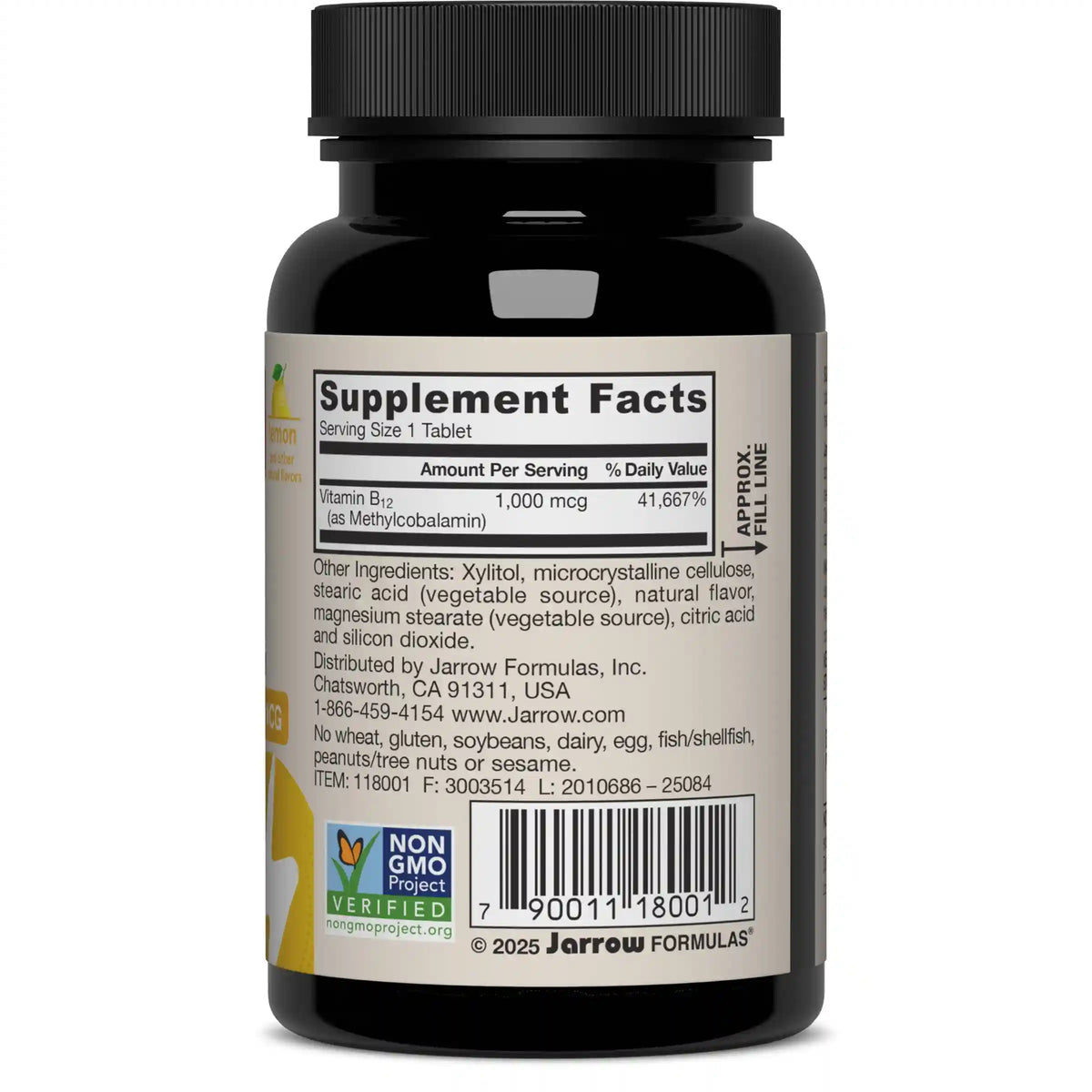 Methyl B-12 Lemon - 1000mcg (2-Pack)