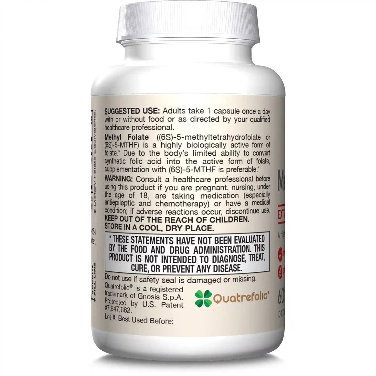 Methyl Folate - 400mcg (2-Pack)
