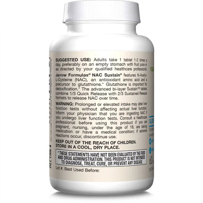 N-A-C (N-Acetyl-L-Cysteine) Sustain