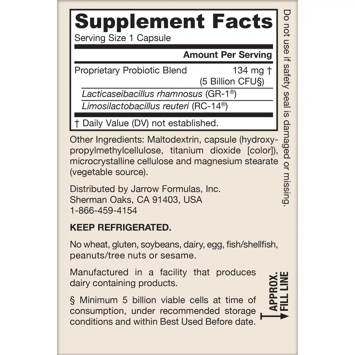 Fem-Dophilus® - 5 Billion CFU (Refrigerated)