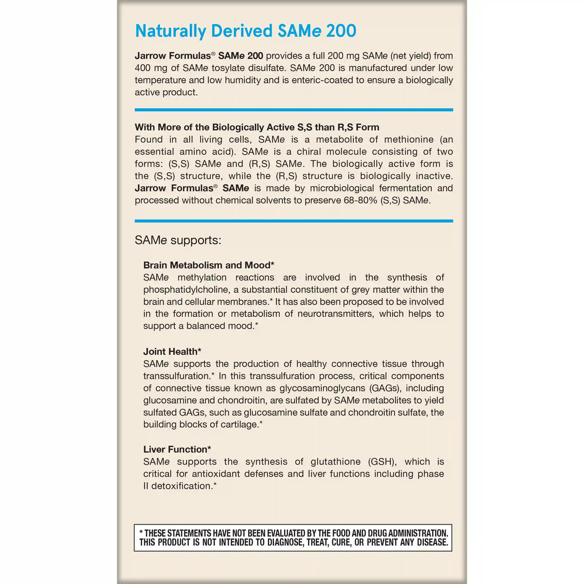SAMe - 200mg