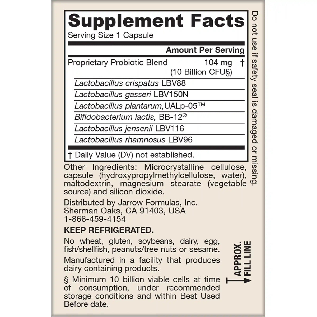 Fem-Dophilus® Advanced - 10 Billion CFU (Refrigerated)