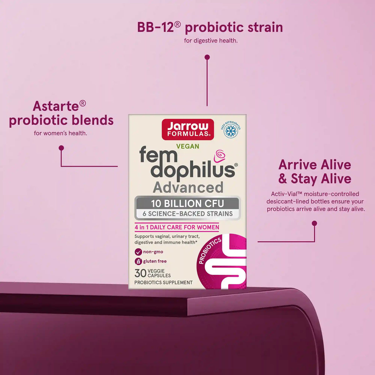 Fem-Dophilus® Advanced - 10 Billion CFU (Refrigerated)