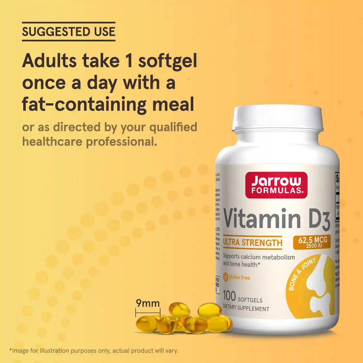 Vitamin D3 - 2500IU (2-Pack)
