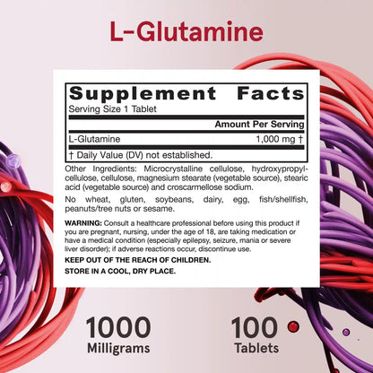 L-Glutamine - 1000mg Tablets
