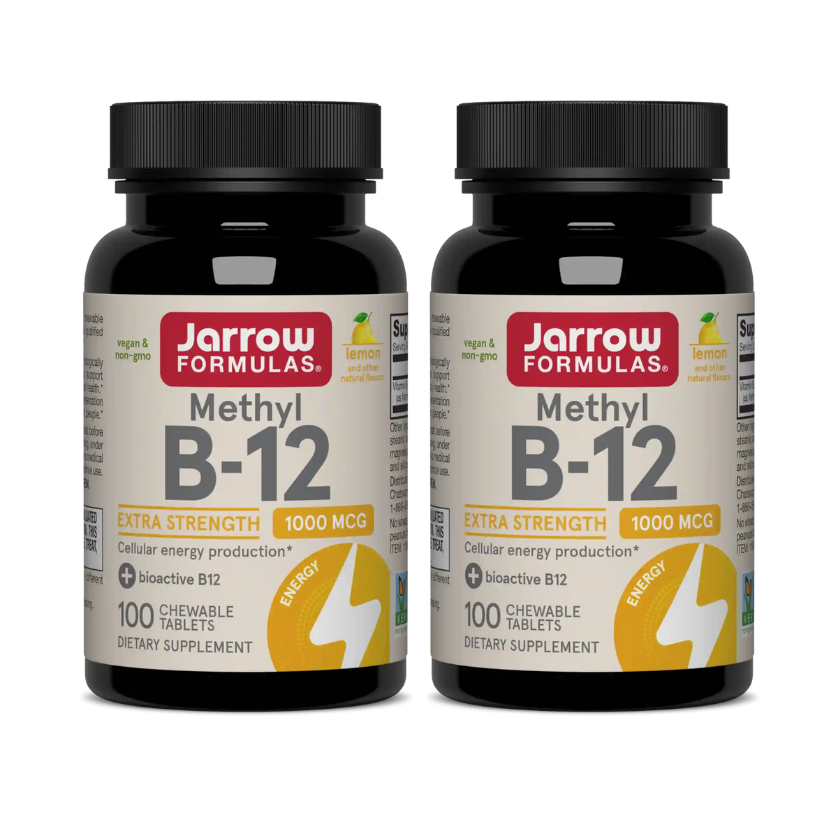 Methyl B-12 Lemon - 1000mcg (2-Pack)