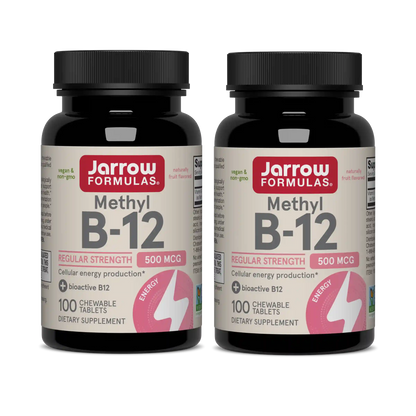 Methyl B-12 Cherry - 500mcg (2-Pack)