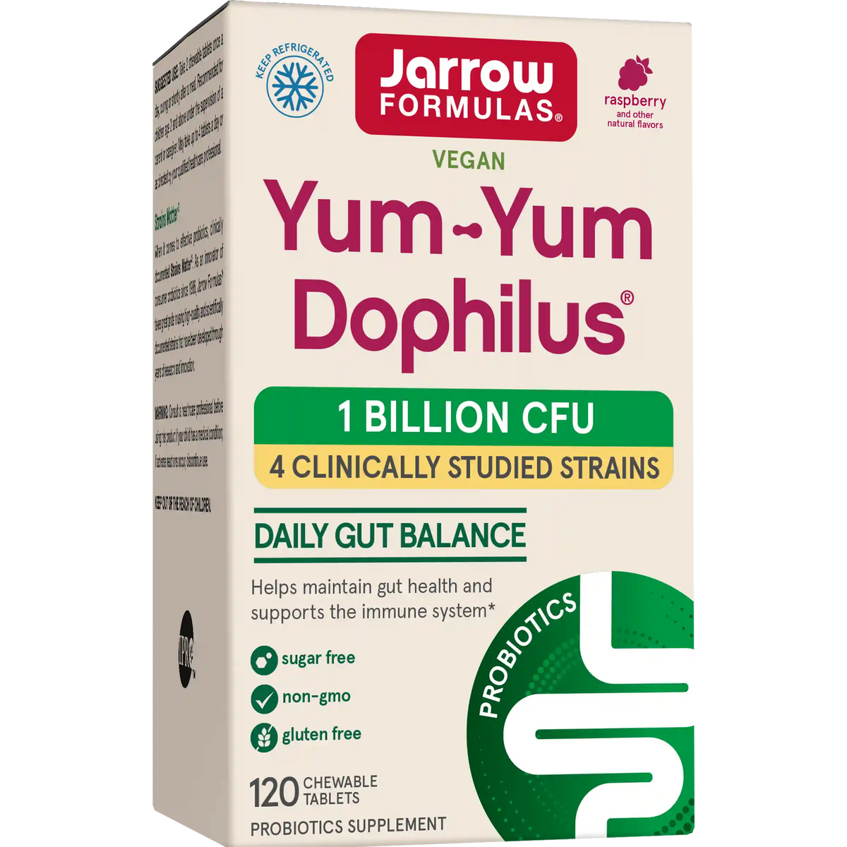 Yum-Yum Dophilus® Natural Raspberry - 1 Billion CFU