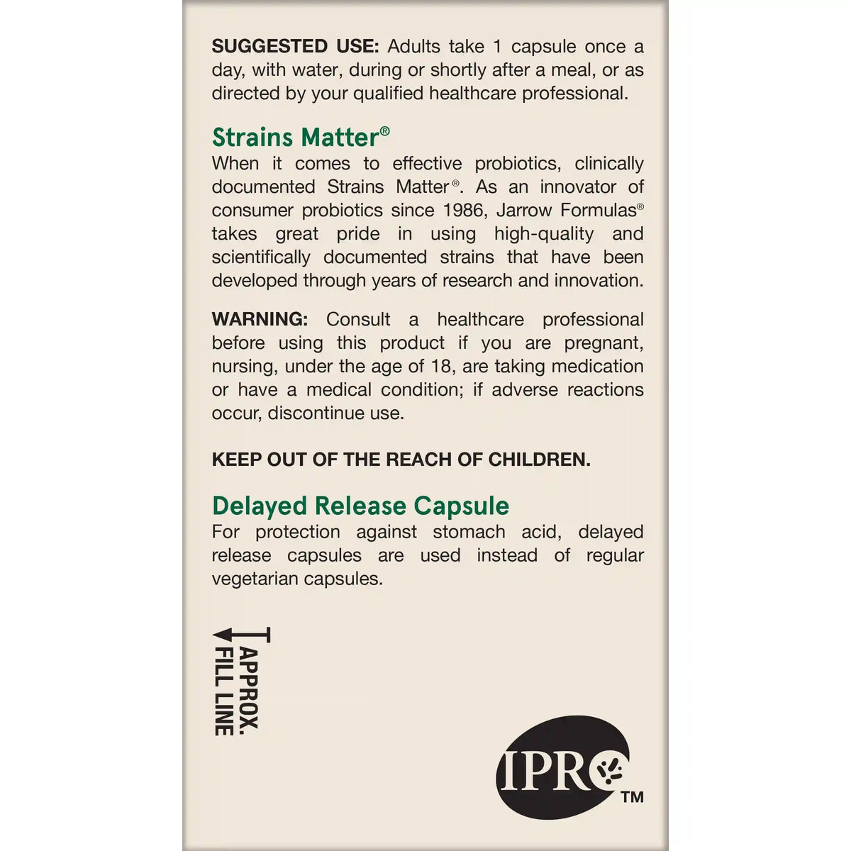 Jarro-Dophilus® Ultra Gut Rescue - 50 Billion CFU (Refrigerated)