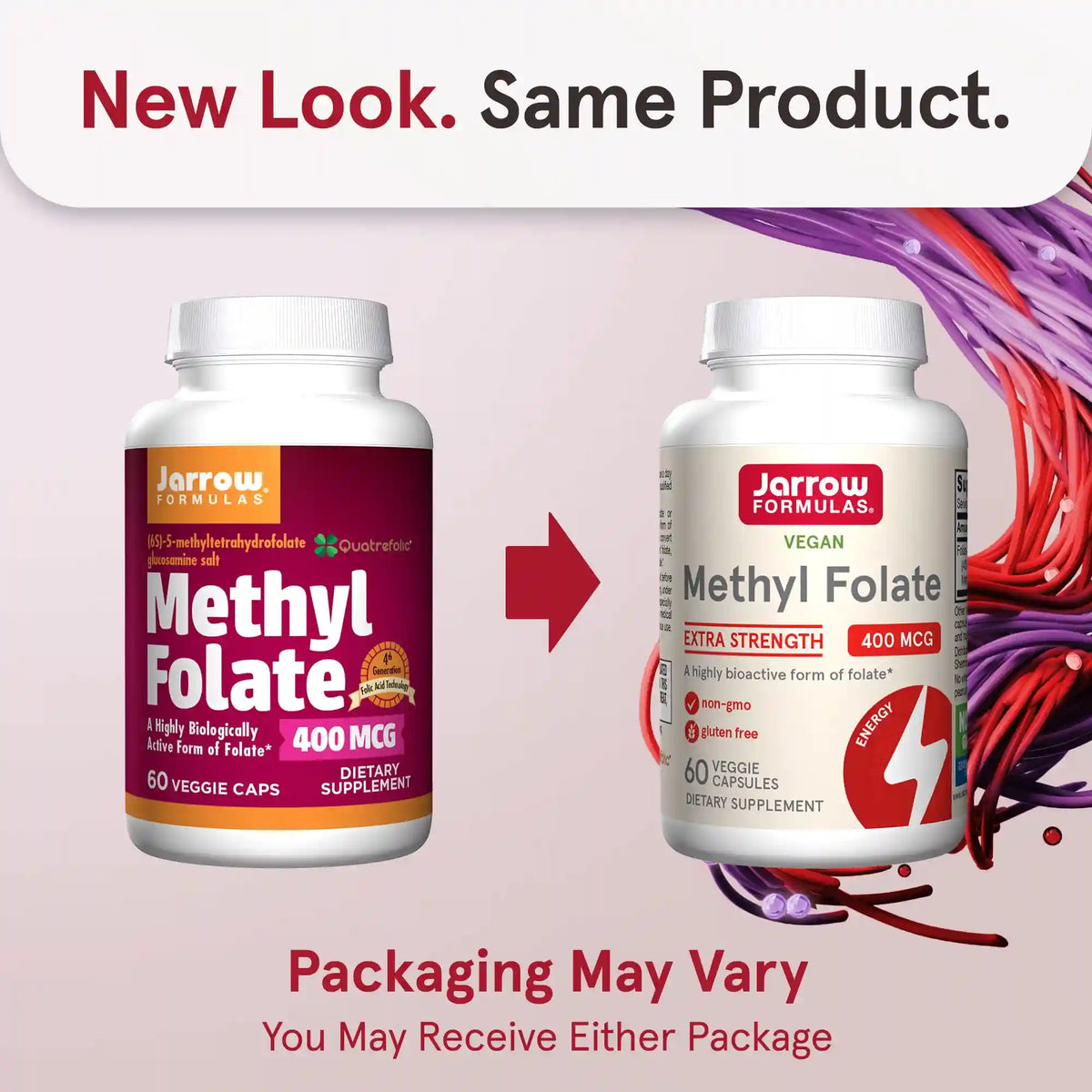 Methyl Folate - 400mcg (2-Pack)