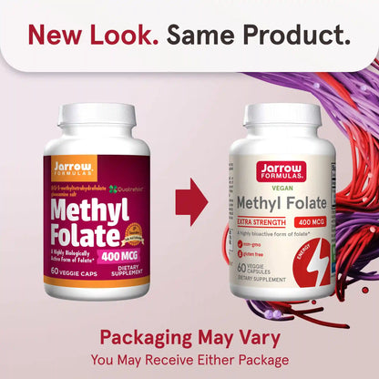 Methyl Folate - 400mcg (2-Pack)