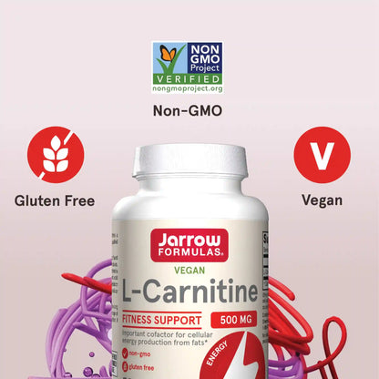 L-Carnitine - 500mg Veggie Capsules