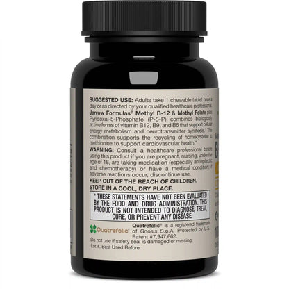 Methyl B-12 & Methyl Folate Lemon