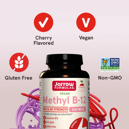 Methyl B-12 Cherry - 500mcg (2-Pack)