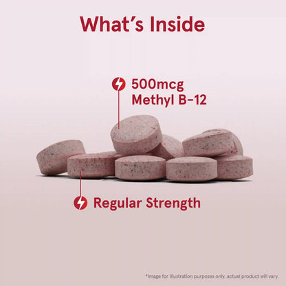 Methyl B-12 Cherry - 500mcg (2-Pack)
