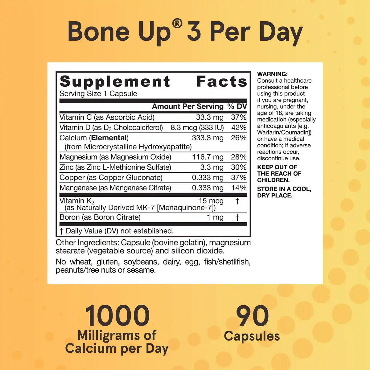 BoneUp® Three Per Day