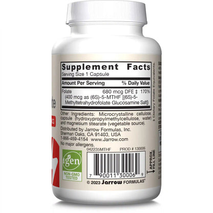 Methyl Folate - 400mcg (2-Pack)