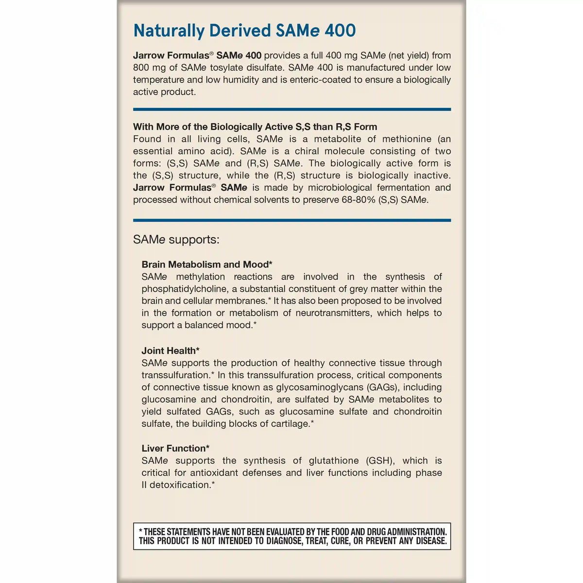 SAMe - 400mg