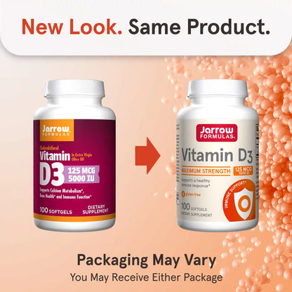 Vitamin D3 - 5000IU (2-Pack)