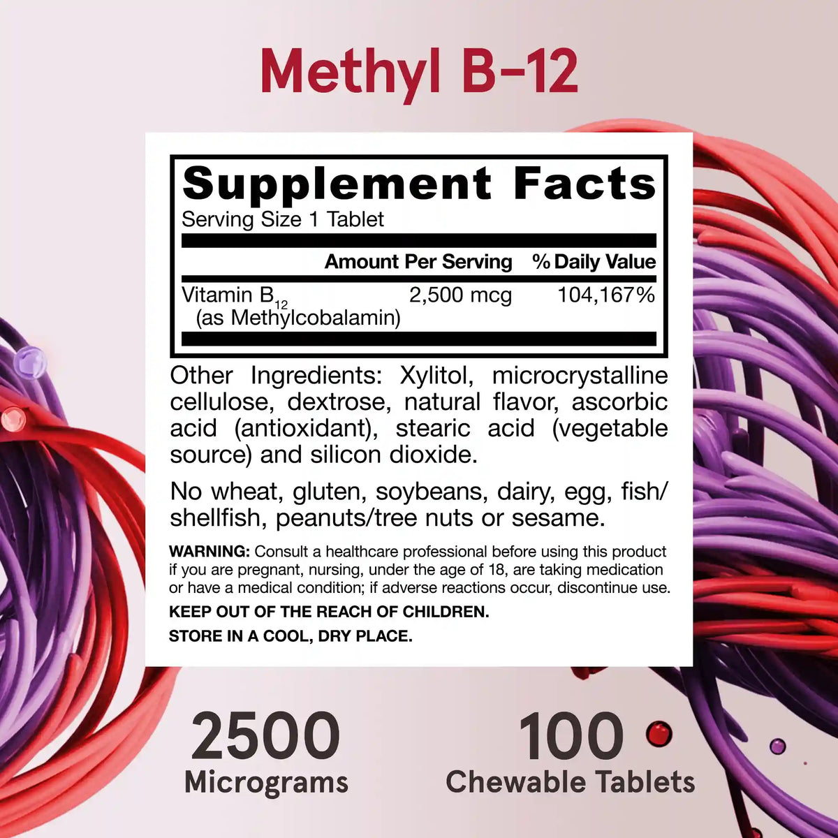 Methyl B-12 Tropical - 2500mcg