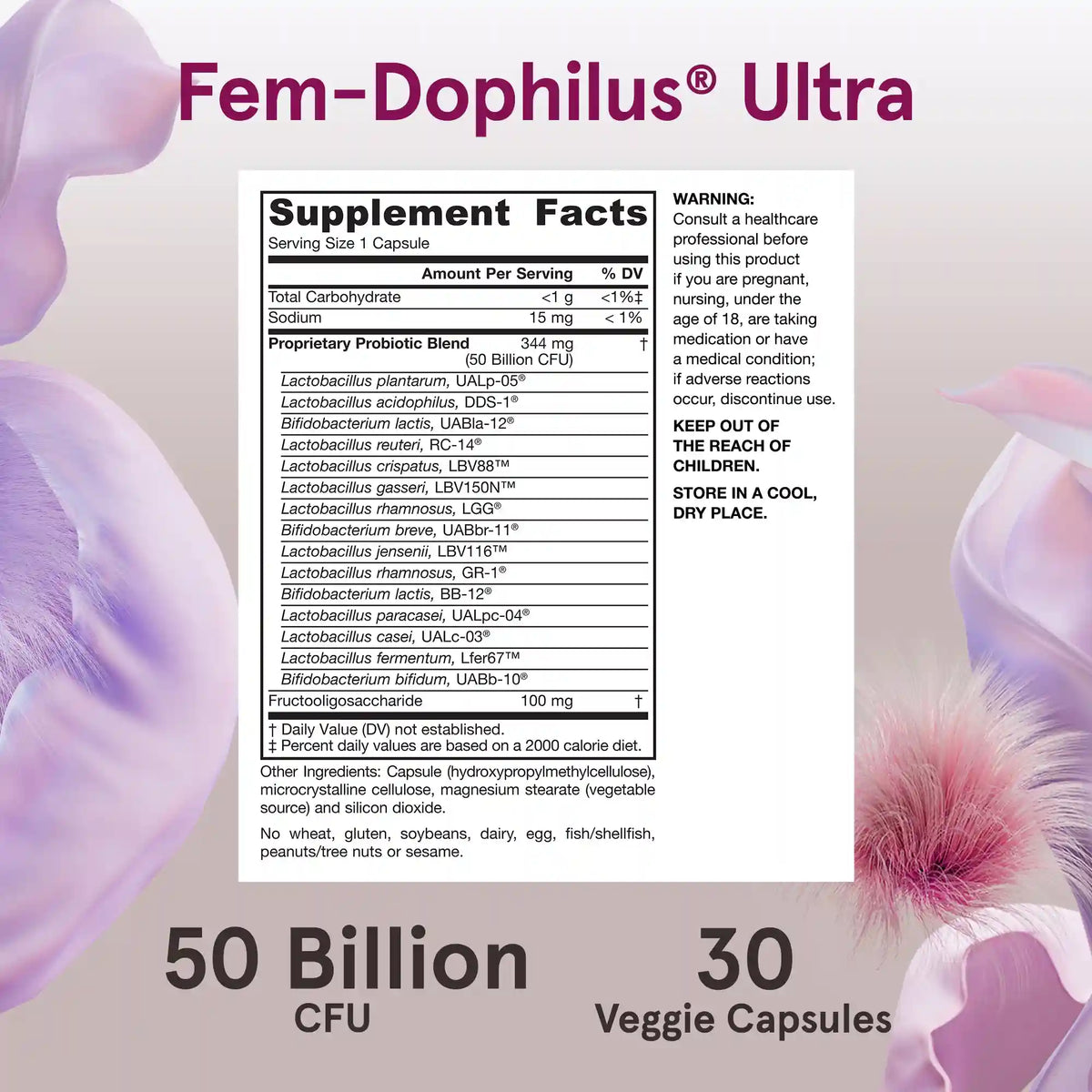 Fem-Dophilus® Ultra - 50 Billion CFU