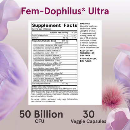 Fem-Dophilus® Ultra - 50 Billion CFU