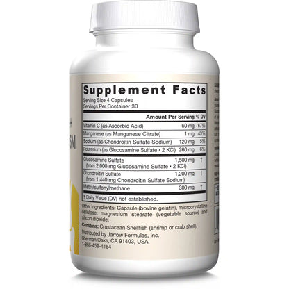 Glucosamine + Chondroitin + MSM