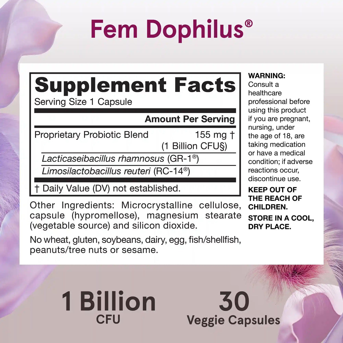 Fem-Dophilus® - 1 Billion CFU